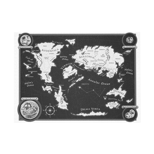 Eridu World Map - Puzzle (1000-Piece)