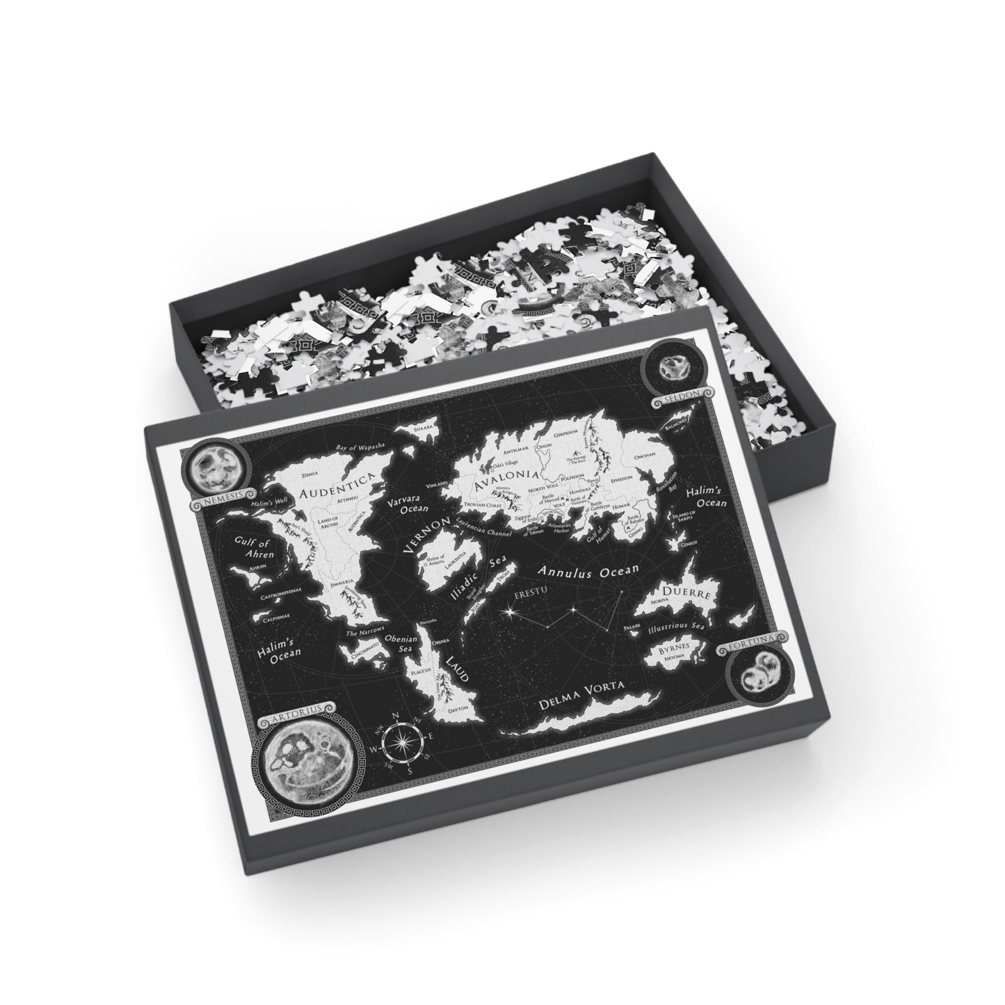 Eridu World Map - Puzzle (1000-Piece)