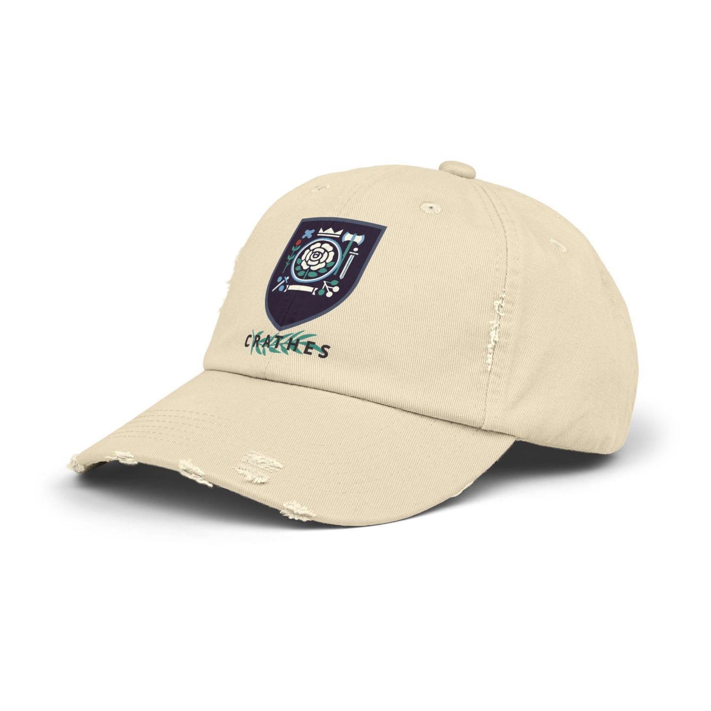 Crathes - Unisex Distressed Cap