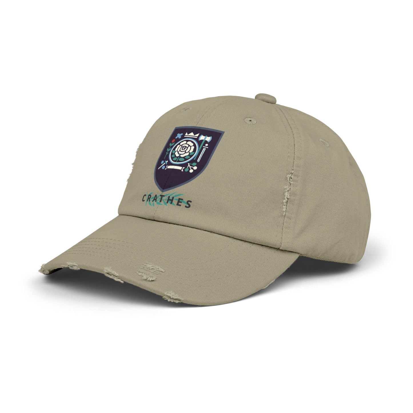 Crathes - Unisex Distressed Cap
