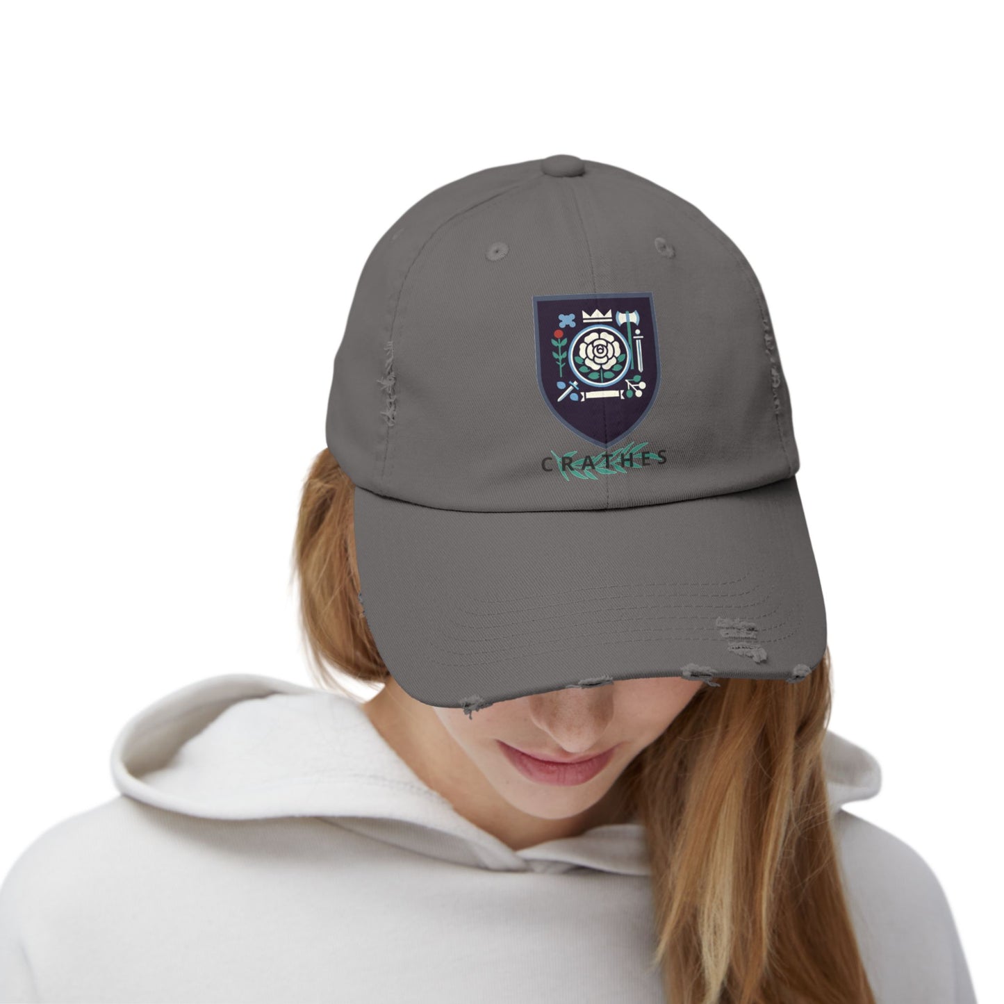 Crathes - Unisex Distressed Cap