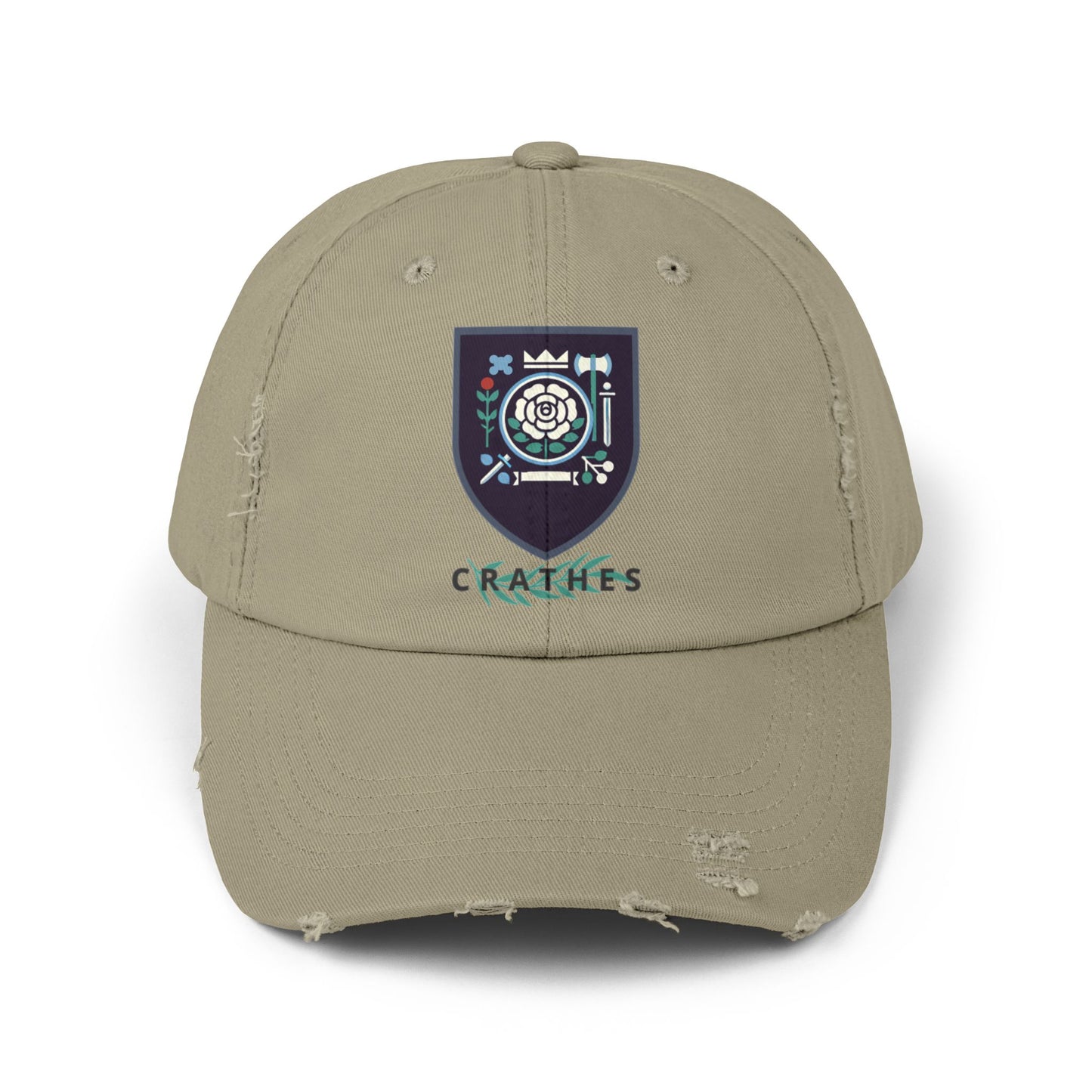 Crathes - Unisex Distressed Cap