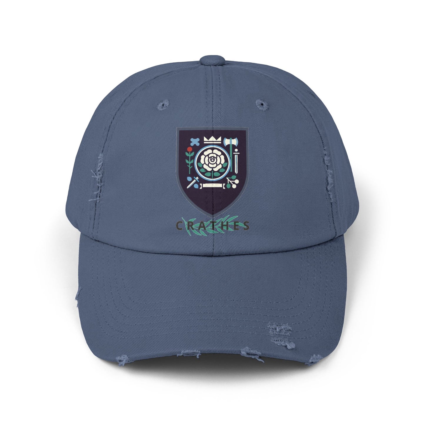 Crathes - Unisex Distressed Cap