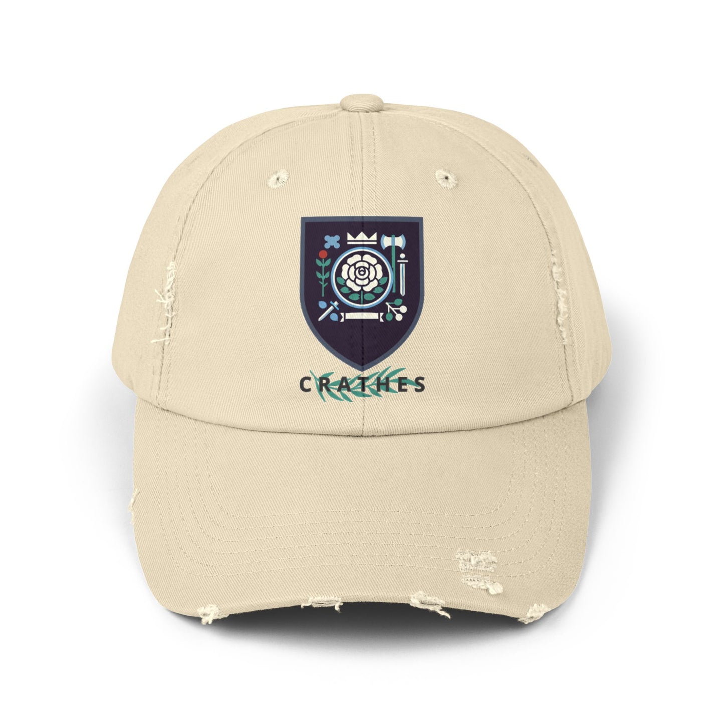 Crathes - Unisex Distressed Cap