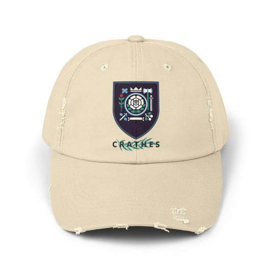 Crathes - Unisex Distressed Cap