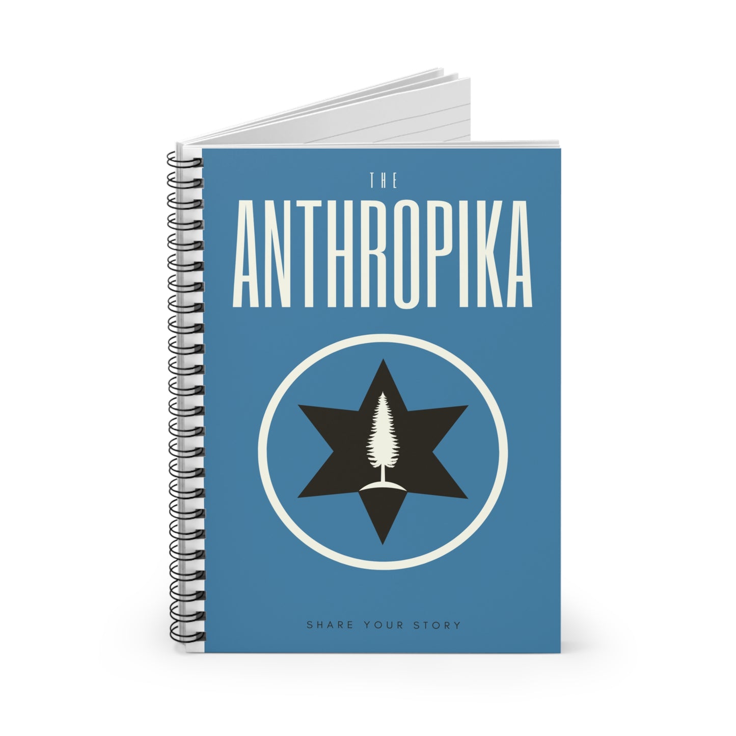 Anthropika - Spiral Notebook - Ruled Line