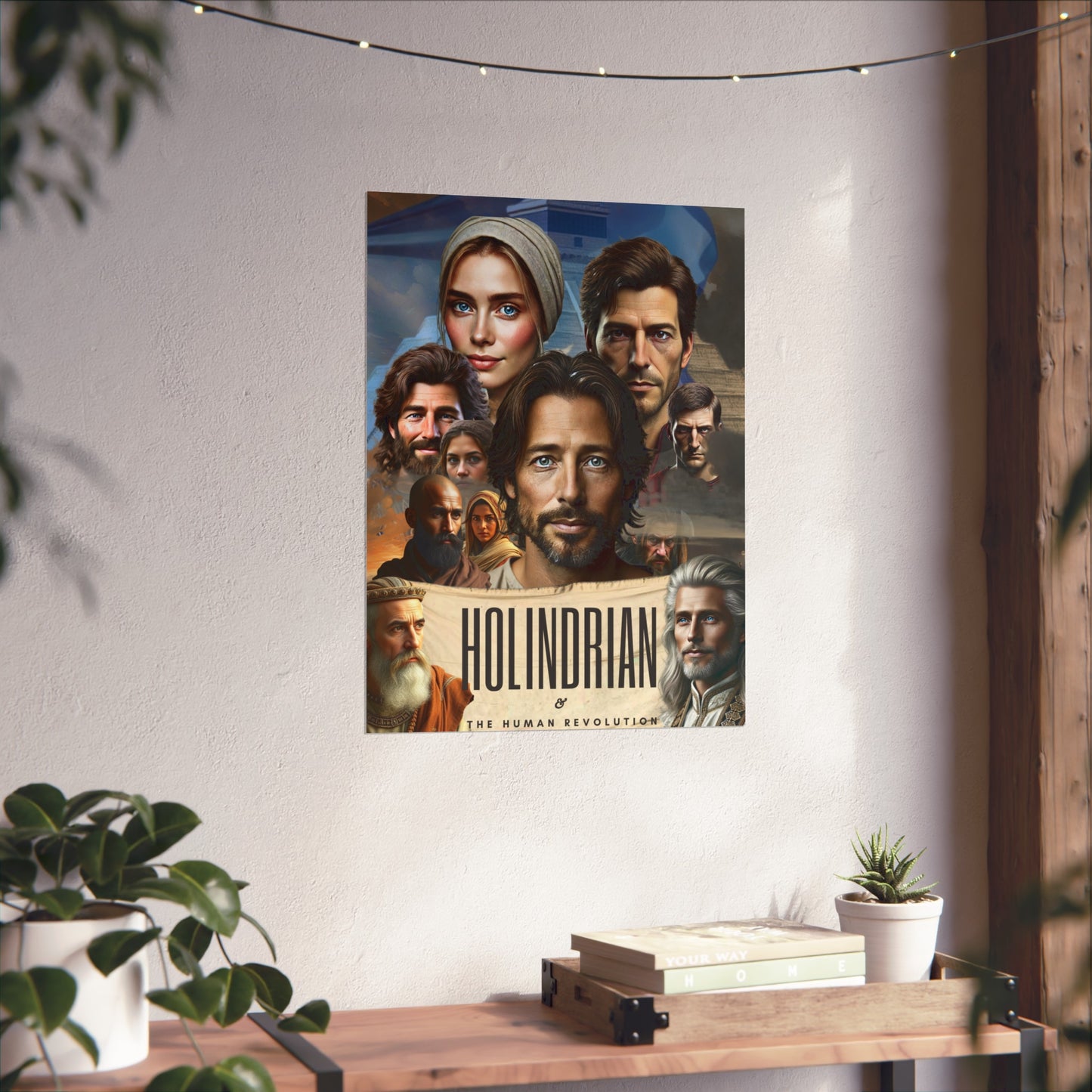 HOLINDRIAN & THE HUMAN REVOLUTION - Fine Art Posters