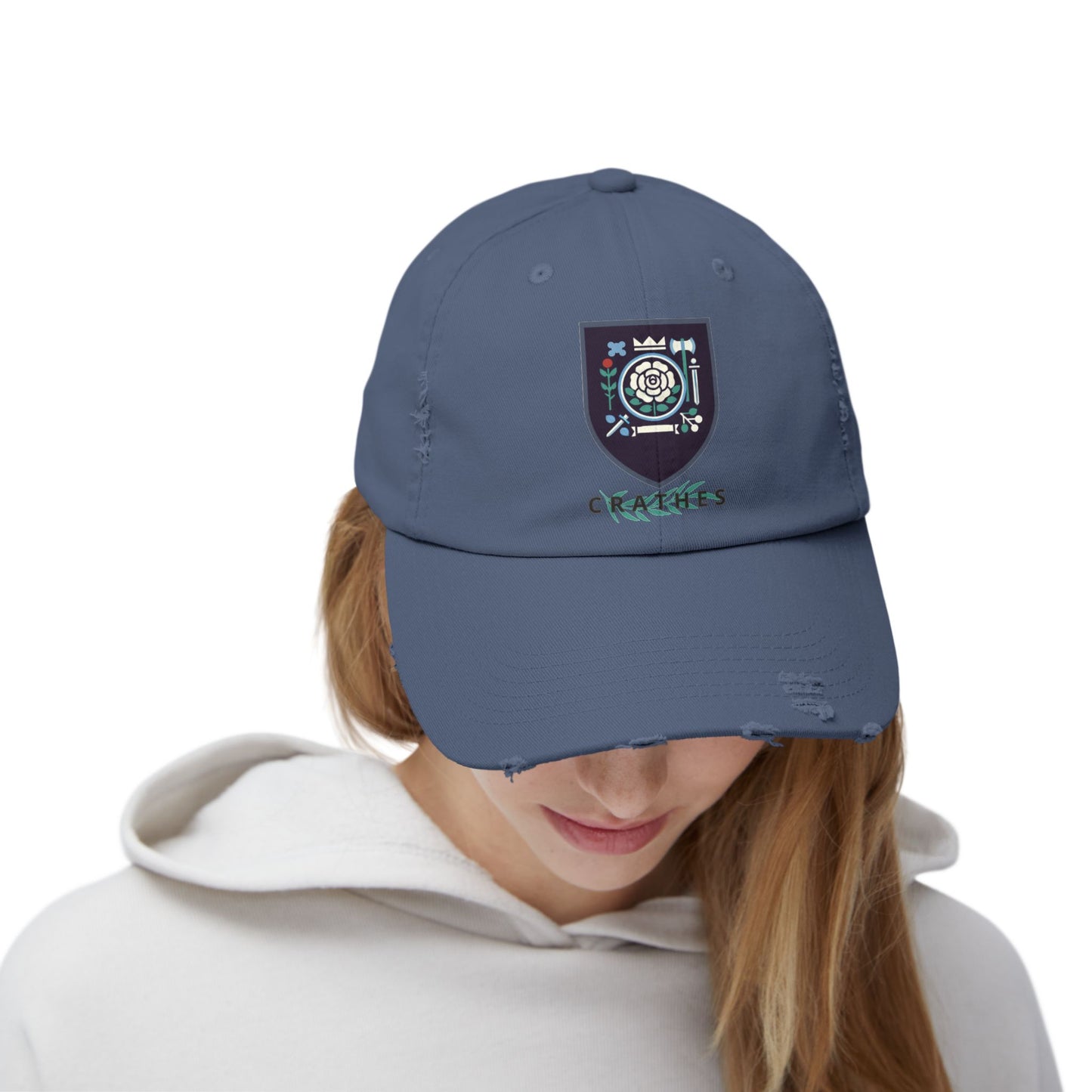 Crathes - Unisex Distressed Cap