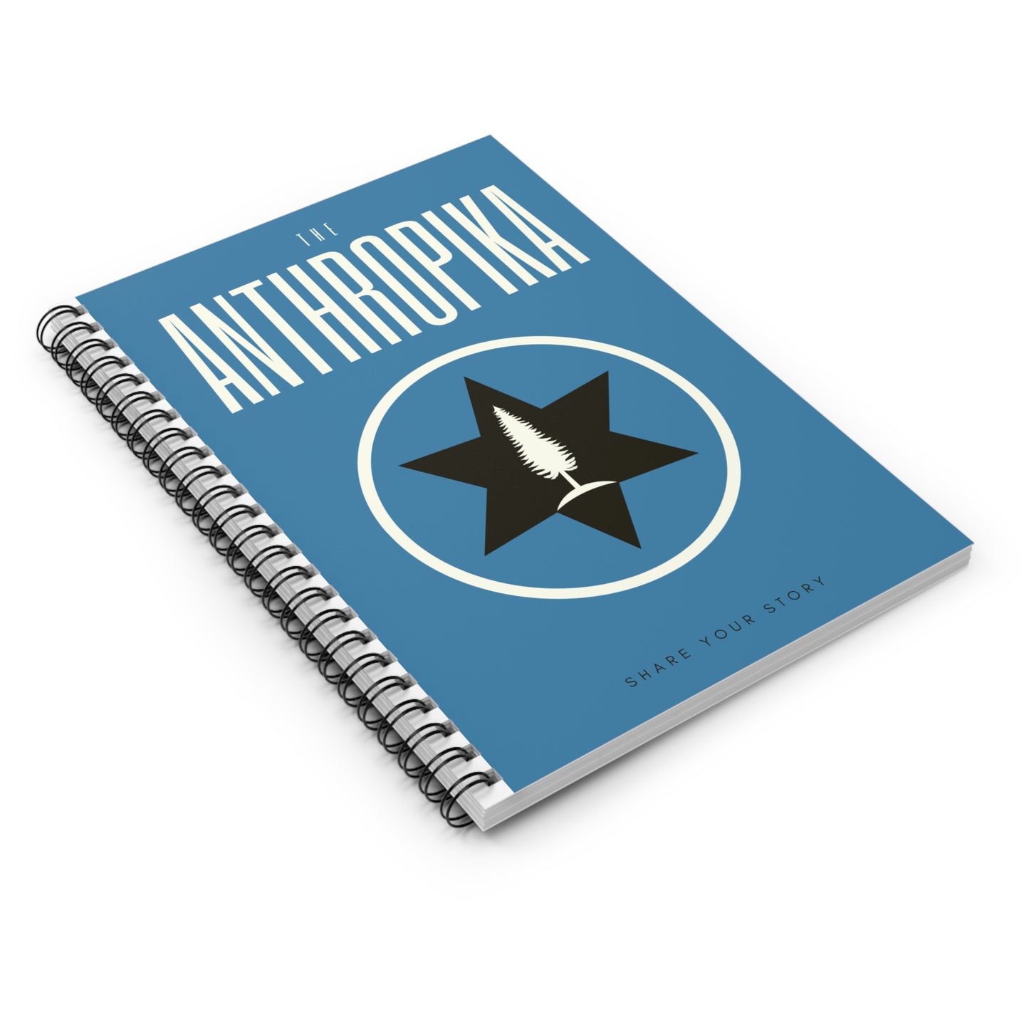 Anthropika - Spiral Notebook - Ruled Line