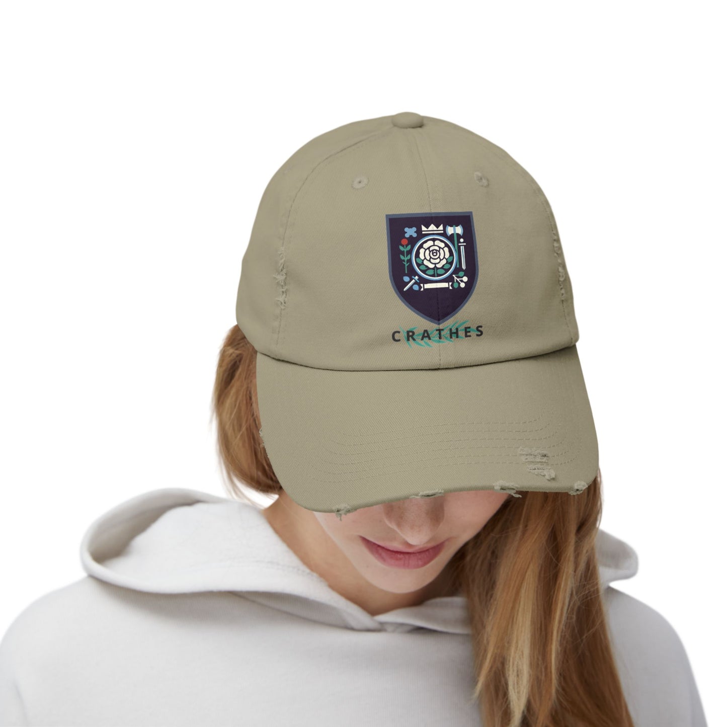 Crathes - Unisex Distressed Cap