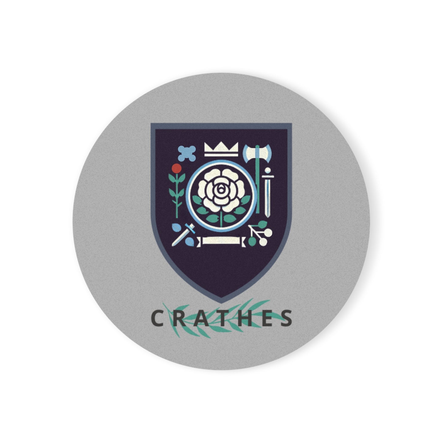 Crathes - Cork Back Coaster