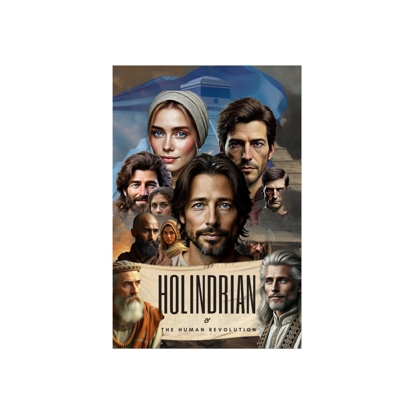 HOLINDRIAN & THE HUMAN REVOLUTION - Fine Art Posters