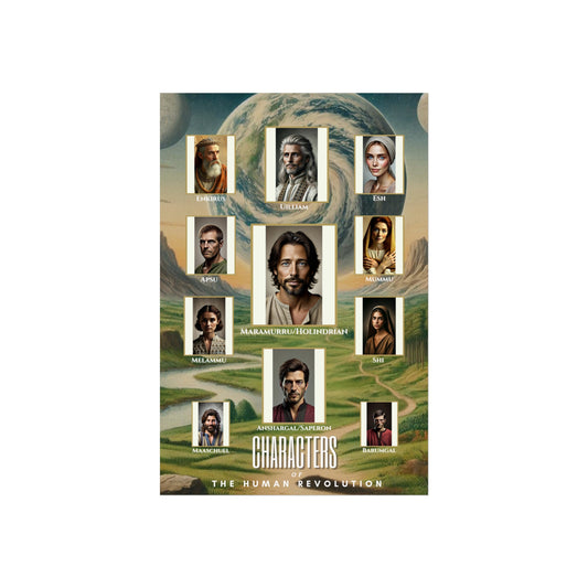 HOLINDRIAN CHARACTERS - Fine Art Posters